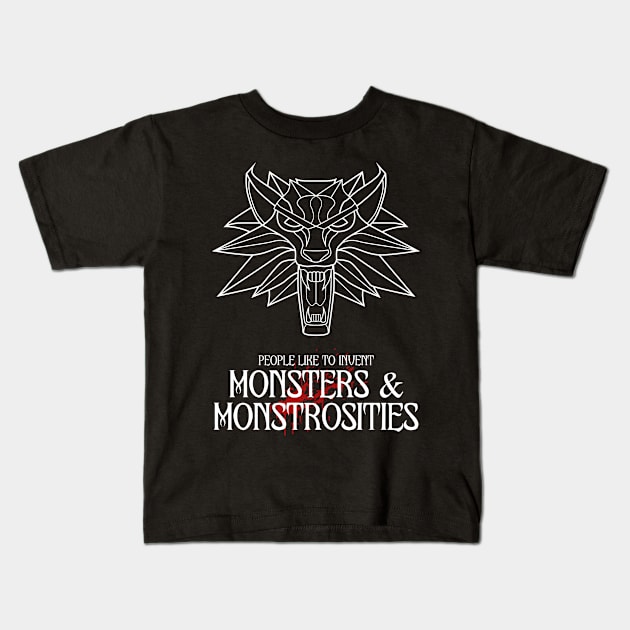 MONSTROSITIES Kids T-Shirt by Ventus